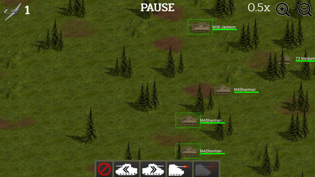 Frontline Attack game screenshot